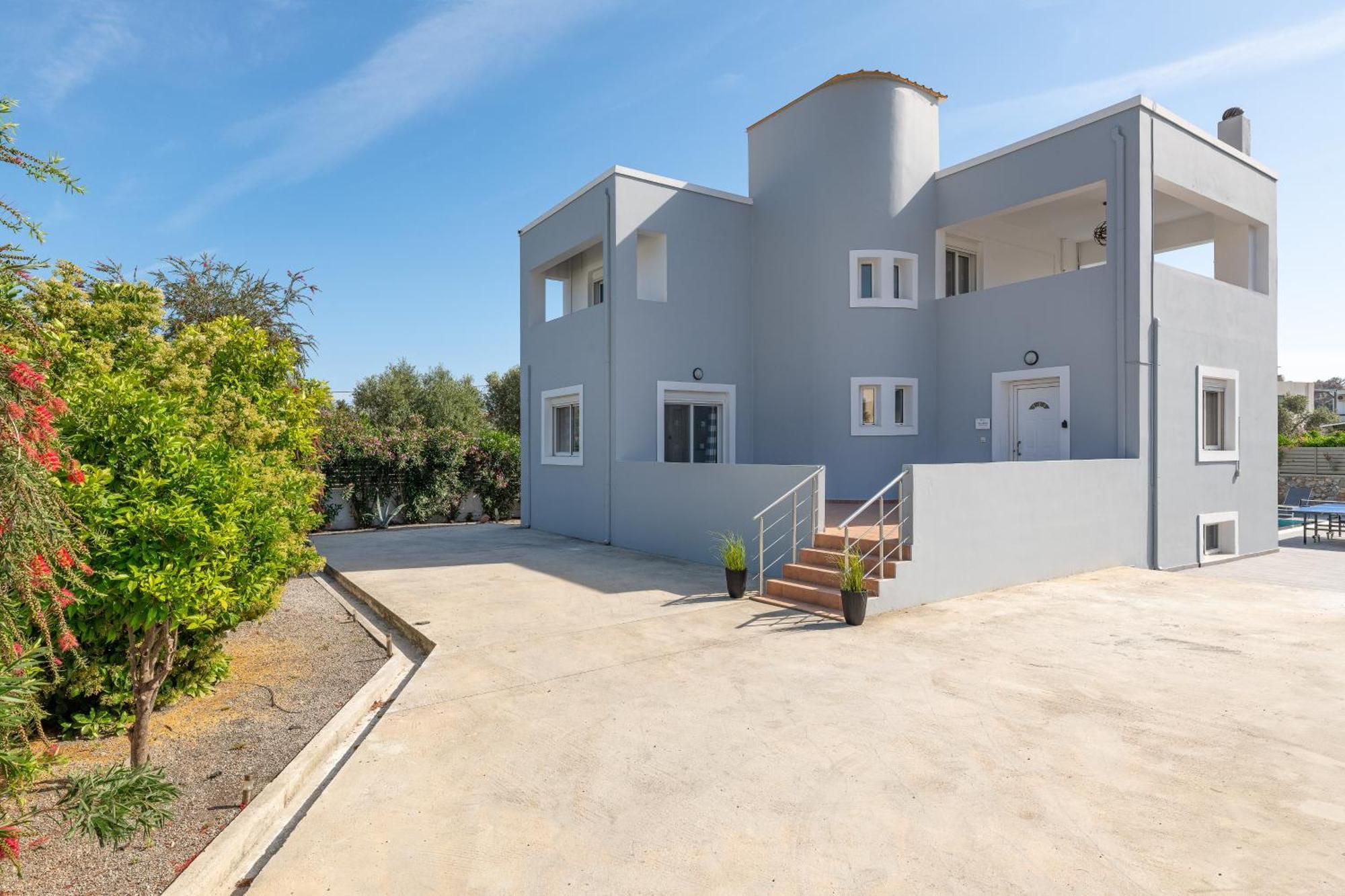 Villa Bella With Private Pool And Hot Tub Lardos
